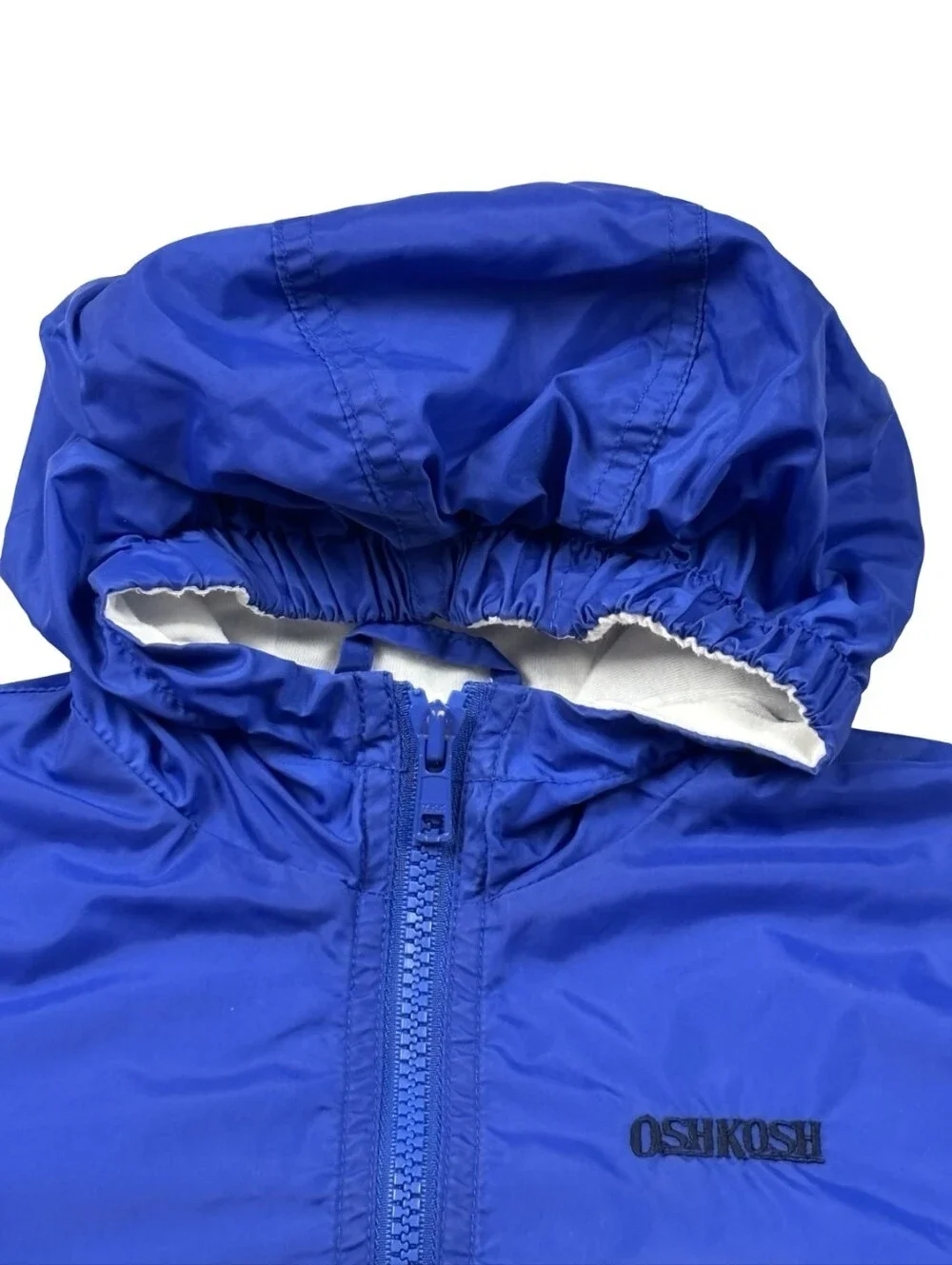 OshKosh B'gosh Bright Blue Hooded Raincoat